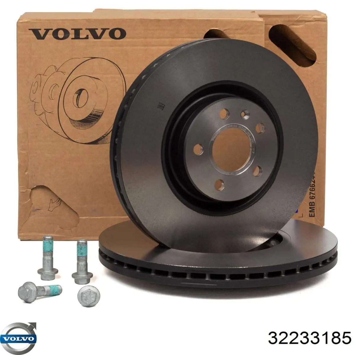 32233185 Volvo Гальмо дискове переднє