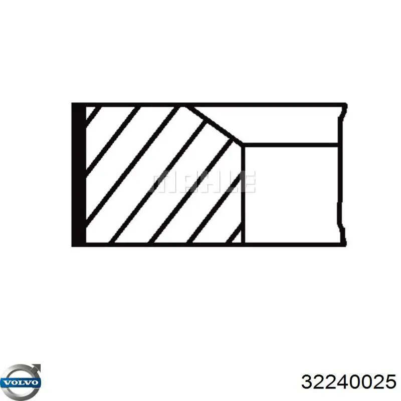 Пильник ШРУСа зовнішній 32240025 Volvo