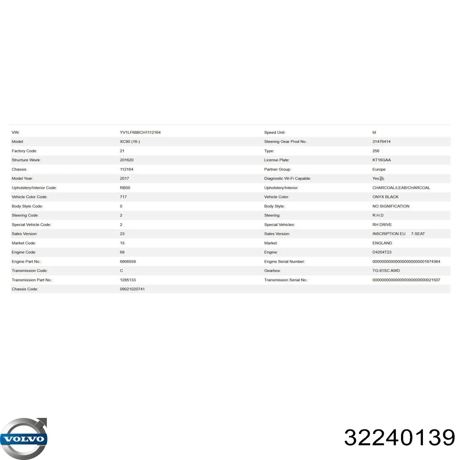 32240139 Volvo 