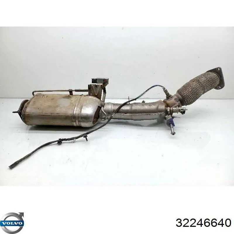 Амортизатор передній, правий 32246640 Volvo