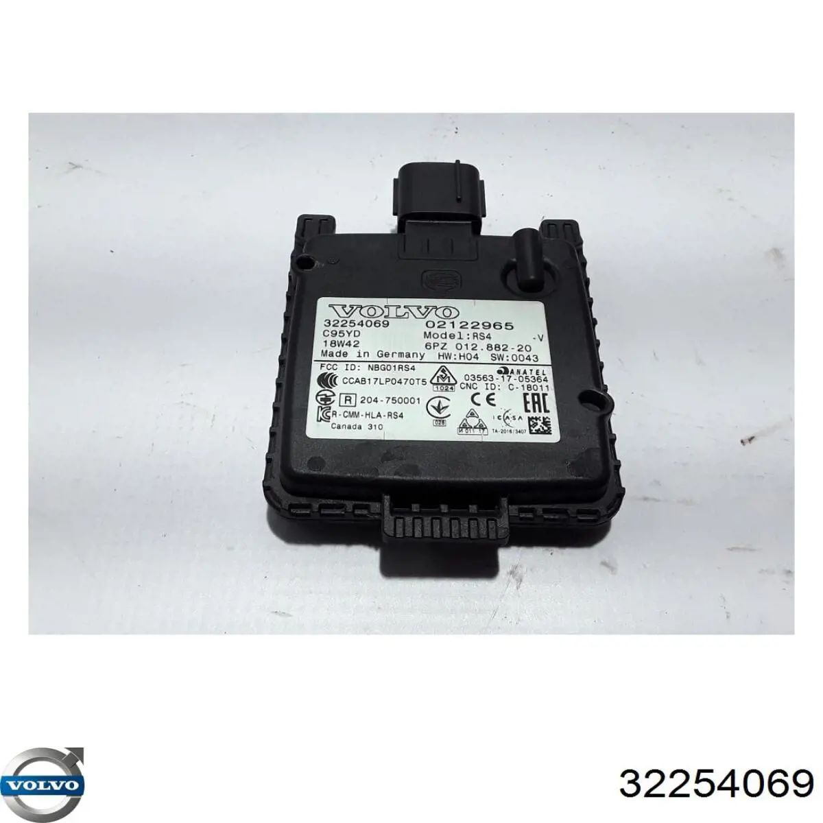 Датчик контролю мертвої зони, задній Volvo 32254069 ціна, від 190.03 USD