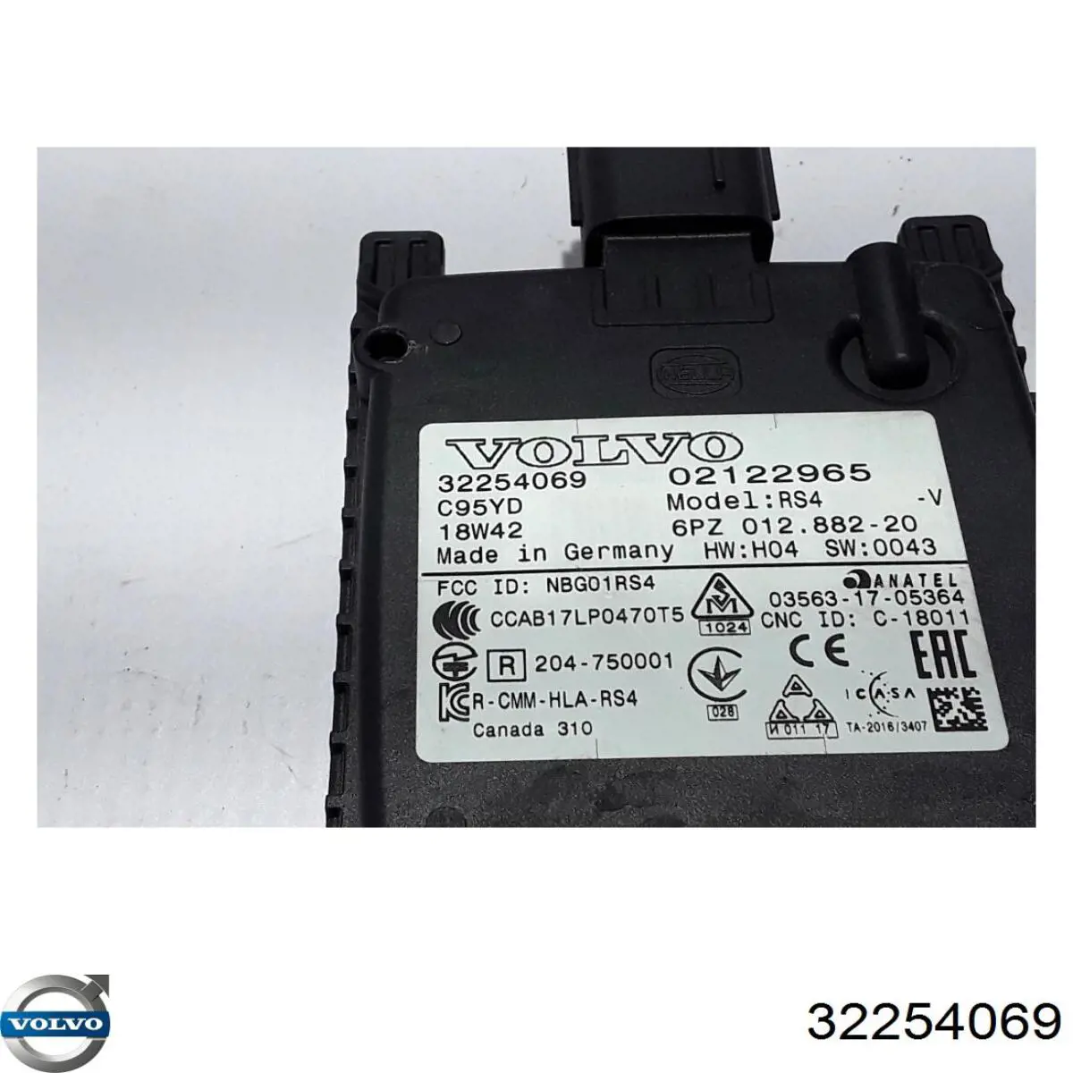 Купити 32254069 Volvo Датчик контролю мертвої зони, задній