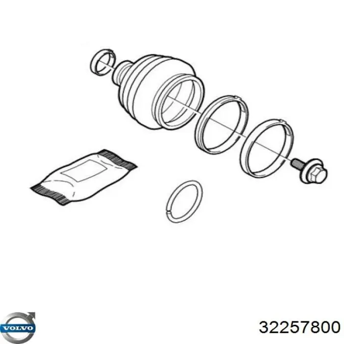  Volvo 32257800 ціна, від 538.99 USD
