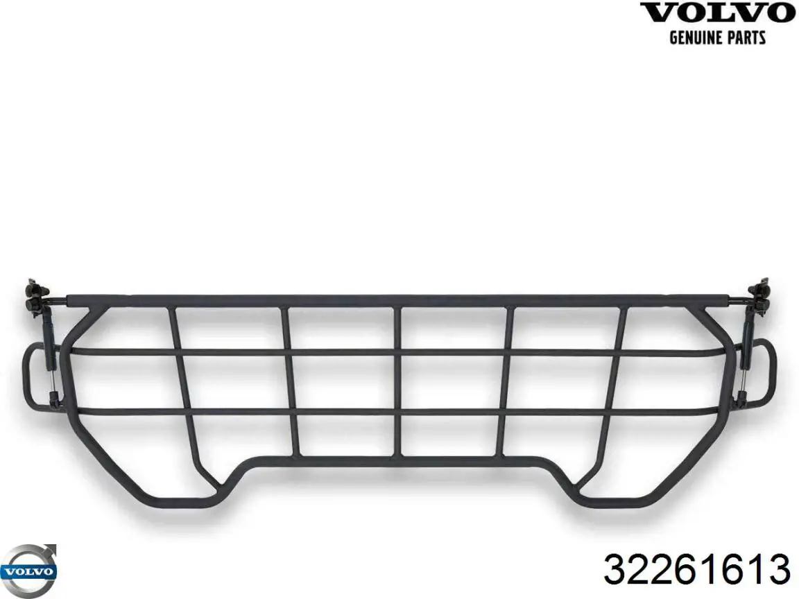 Решітка радіатора кондиціонера Volvo 32261613