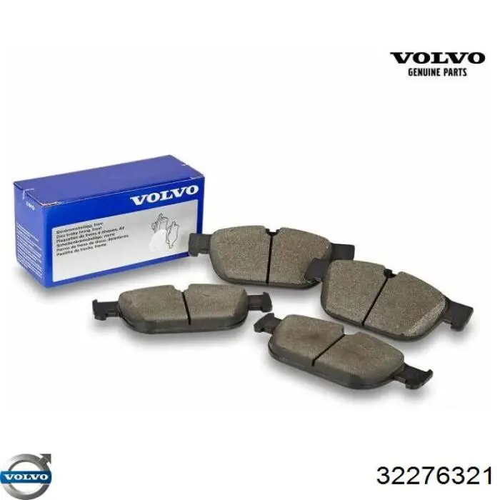 32276321 Volvo Передні гальмівні колодки