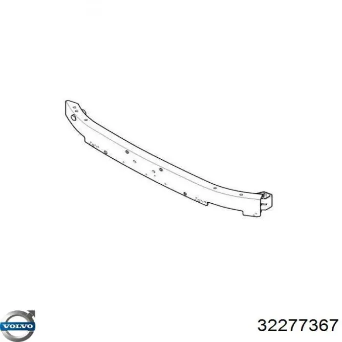 Купити 32277367 Volvo Буфер бампера переднього