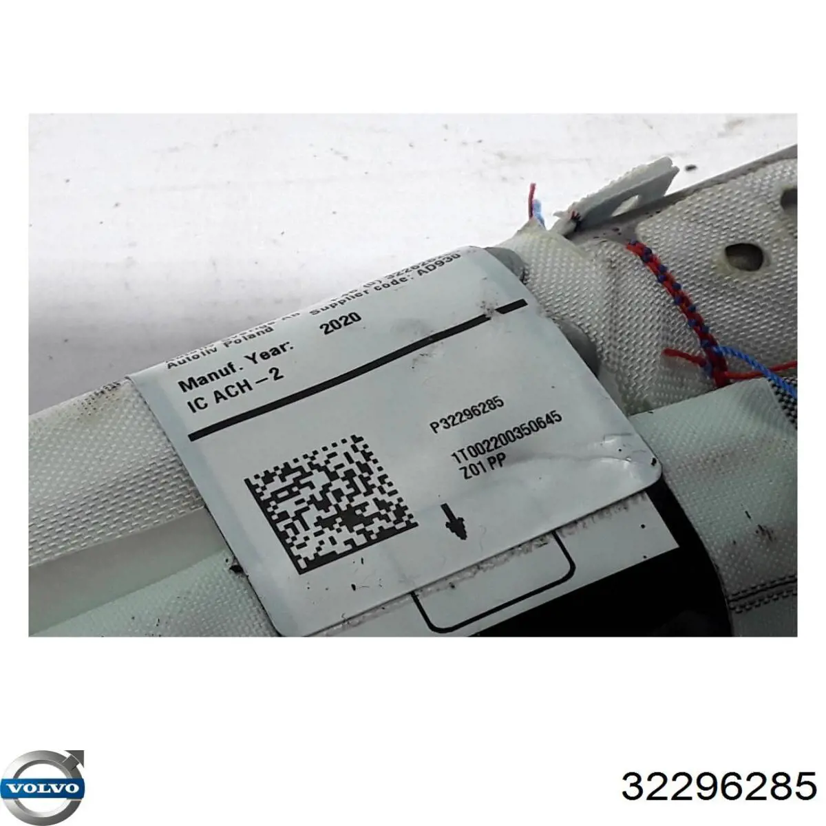 Подушка безпеки, збоку, права, AIRBAG 32296285 Volvo