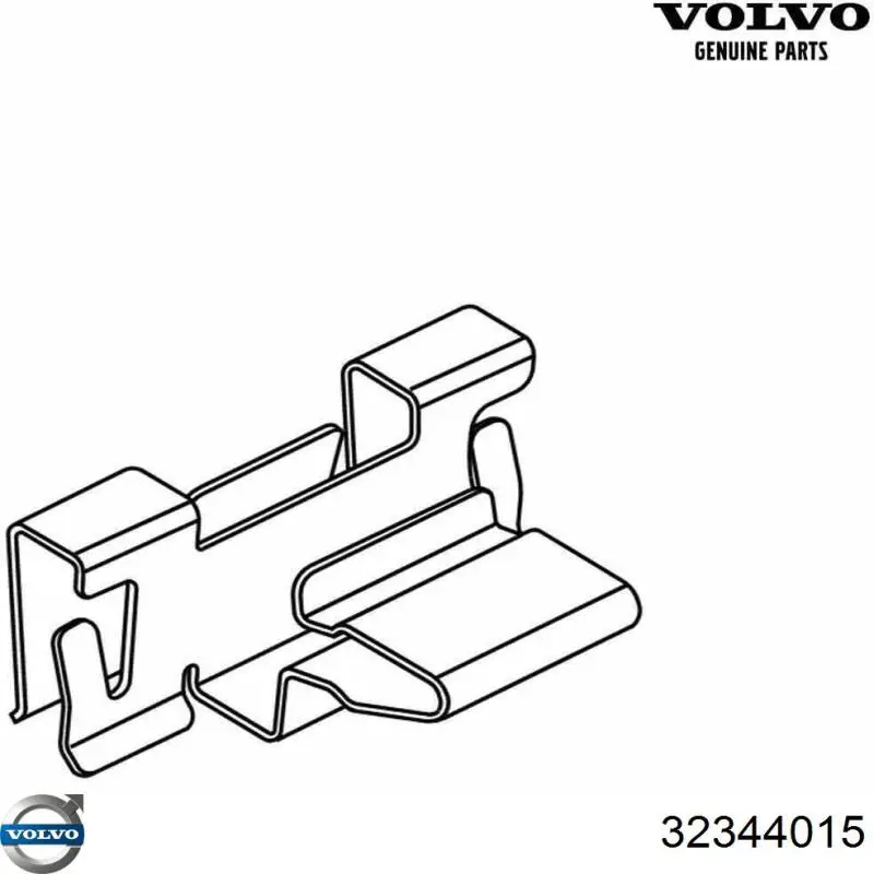 Стійка стабілізатора переднього 32344015 Volvo