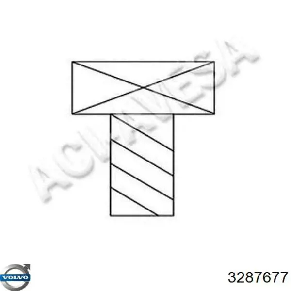 3287677 Volvo Котушка запалювання
