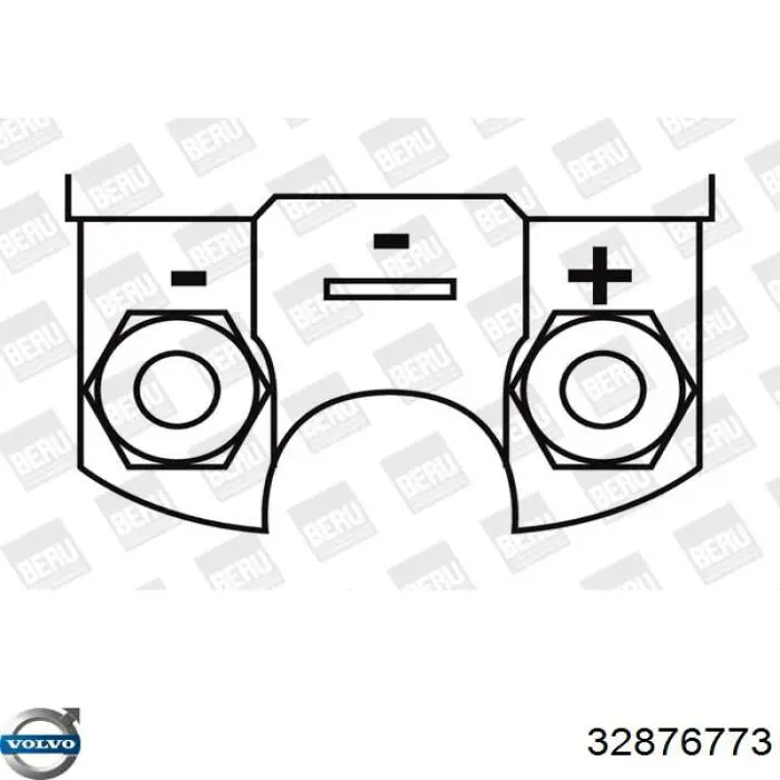 32876773 Volvo Котушка запалювання