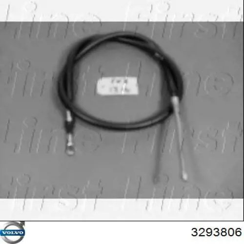 Трос стоянкового гальма задній лівий Volvo 3293806 ціна, від 7.77 USD