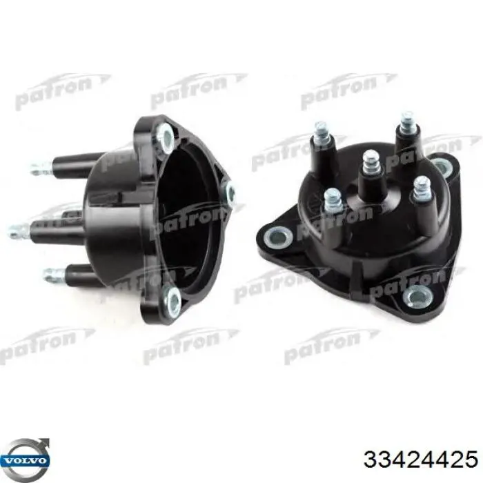 33424425 Volvo Кришка розподільника запалювання / трамблера