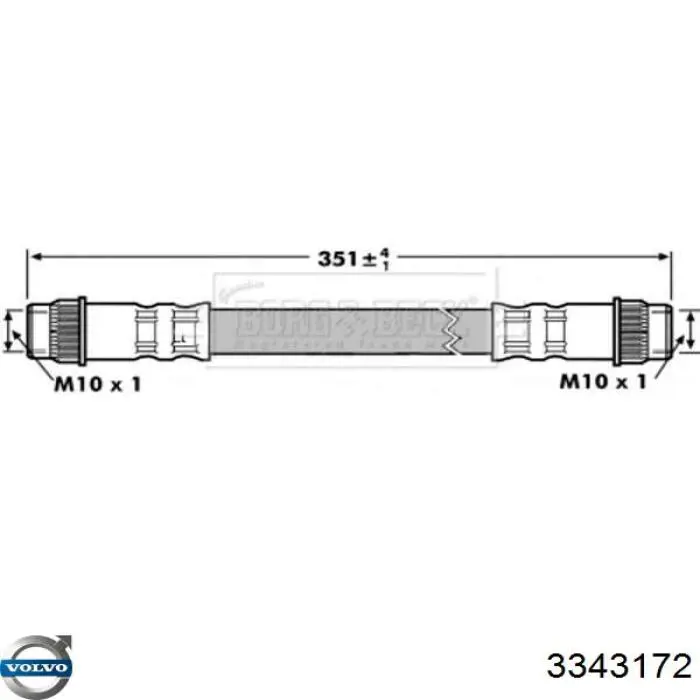 Купити 3343172 Volvo 