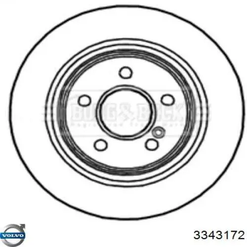 3343172 Volvo 