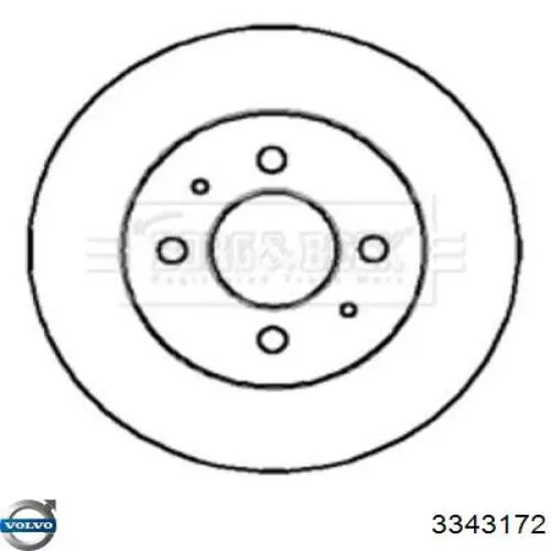  3343172 Volvo