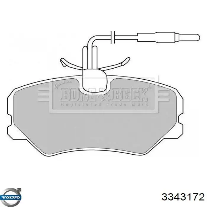  Volvo 3343172 ціна, від 13.97 USD