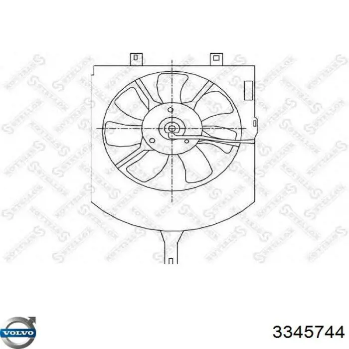 Купити 3345744 Volvo 