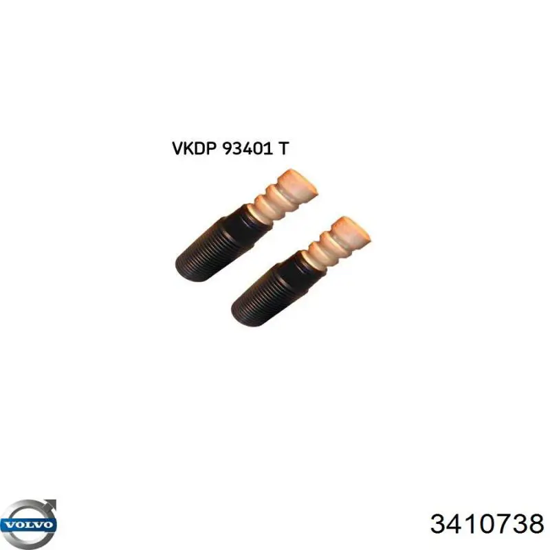 3410738 Volvo Пильник стійки передньої