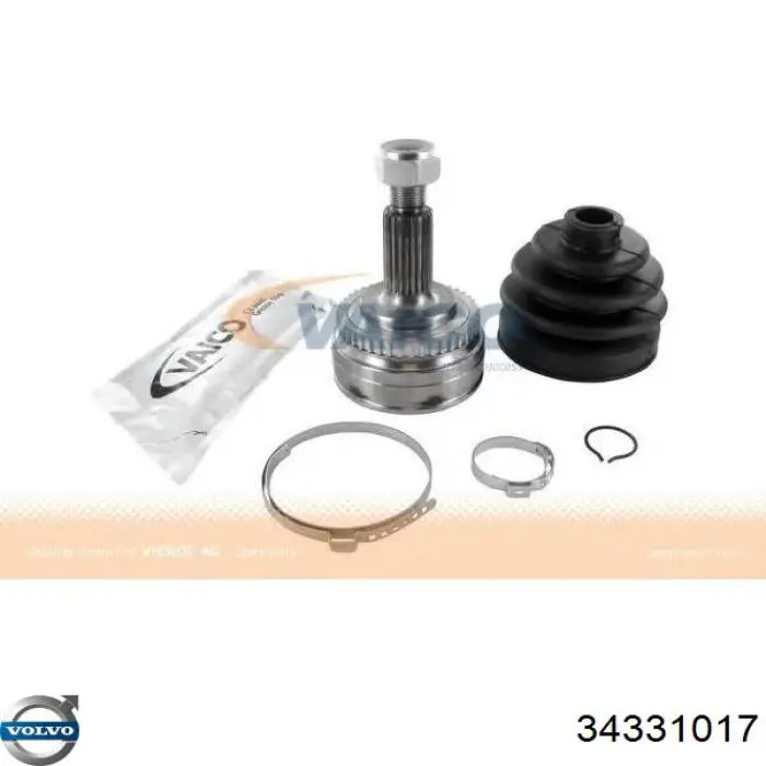 Граната колісна Volvo 34331017 ціна, від 60.97 USD