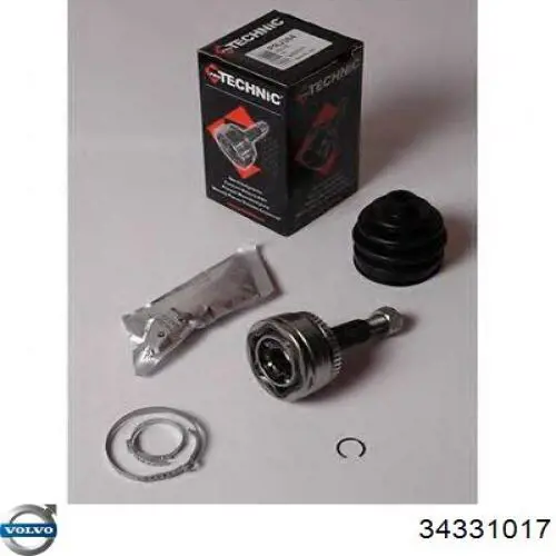 Купити 34331017 Volvo Шарнір приводу зовнішній