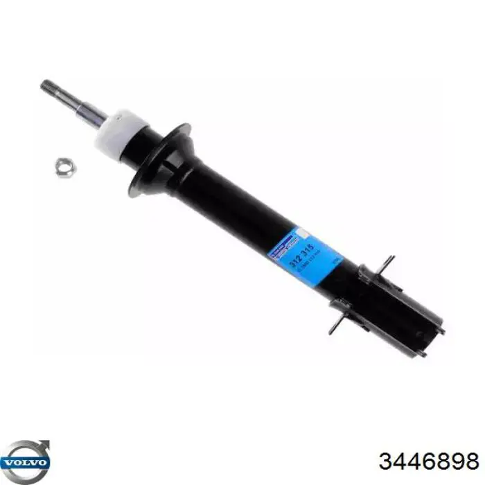 Купити 3446898 Volvo Амортизатор передньої підвіски