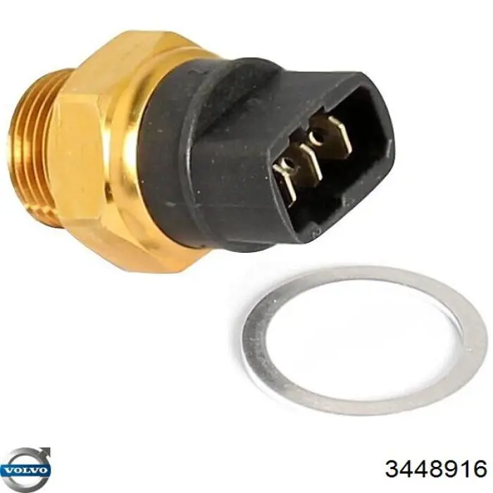 Датчик температури радіатора Volvo 3448916 ціна, від 7.05 USD
