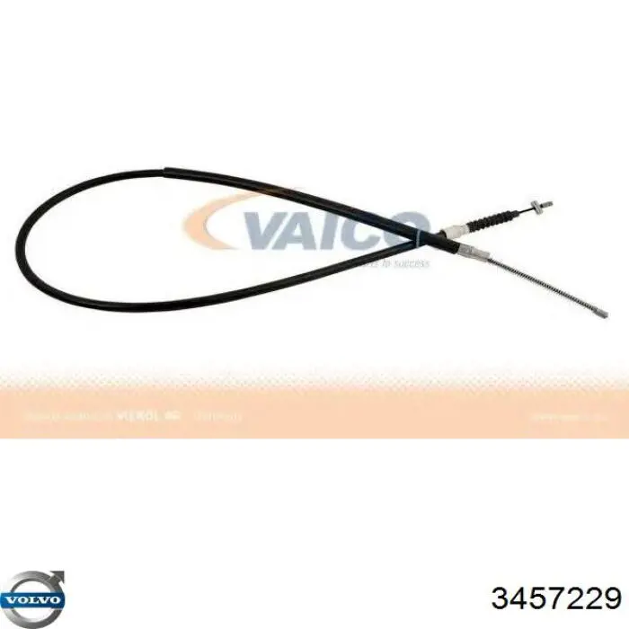 Купити 3457229 Volvo Трос ручного гальма передній