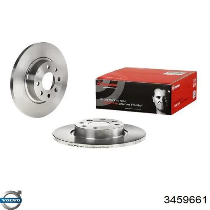 Диск переднього гальма Volvo 3459661 ціна, від 27.28 USD