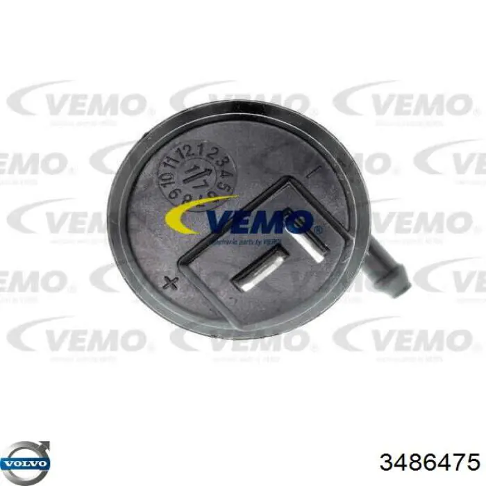 Насос-двигун омивача фар Volvo 460 50 (464) (Вольво 460)