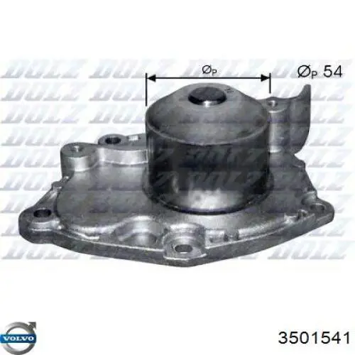 Термодатчик охолоджуючої рідини Volvo 3501541 ціна, від 249.15 USD