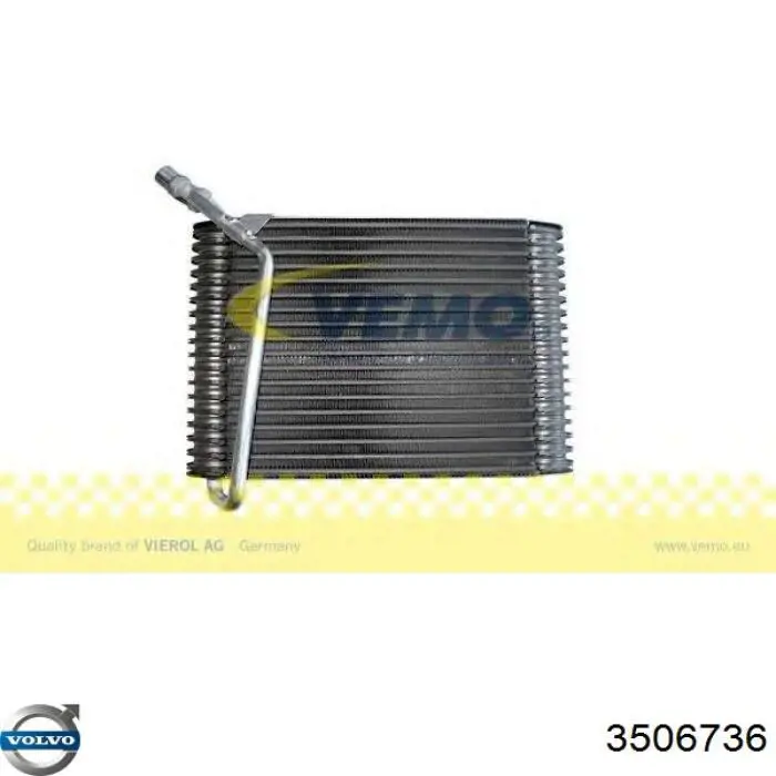Випаровувач кондиціонера 6848734 Volvo