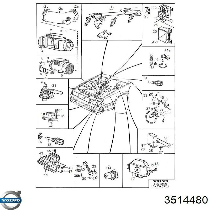  Volvo 3514480 ціна, від 240.58 USD