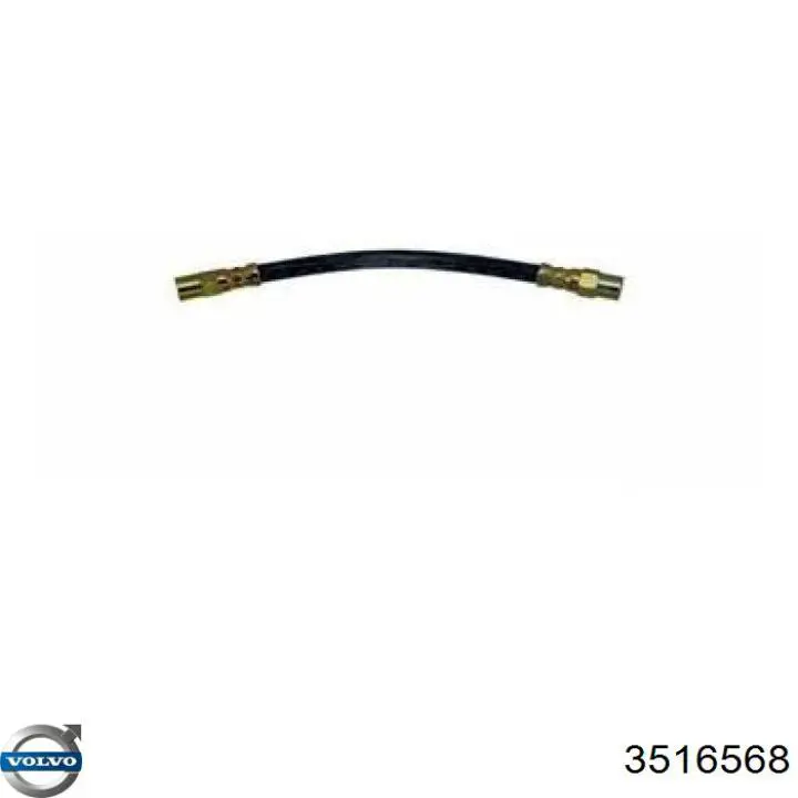 Купити 3516568 Volvo Шланг гальмівний задній