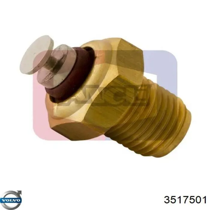 Термодатчик охолоджуючої рідини Volvo 3517501 ціна, від 3.44 USD