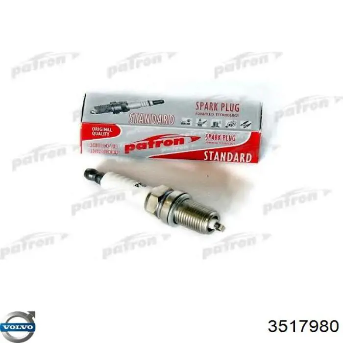 Купити 3517980 Volvo Свічка запалювання