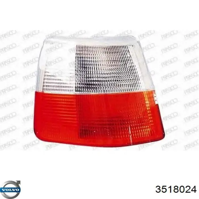 Поворотник лівий Volvo 3518024 ціна, від 16.37 USD