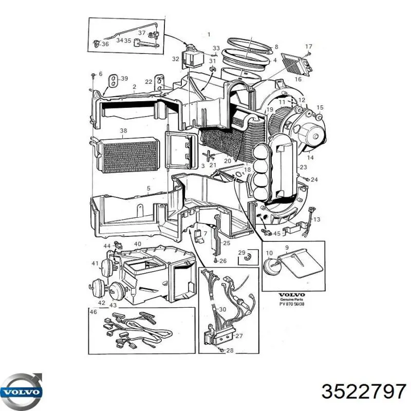  Volvo 3522797 ціна, від 225.52 USD