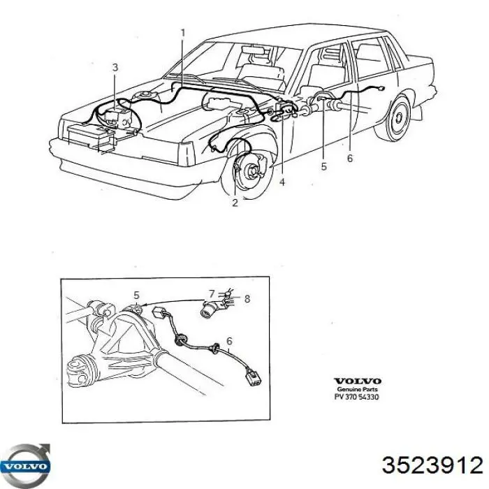 3523912 Volvo 