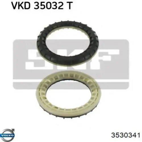 Підшипник опорний амортизатора, переднього 3530341 Volvo