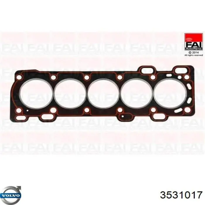 Прокладка ГБЦ Volvo 3531017 ціна, від 24.45 USD