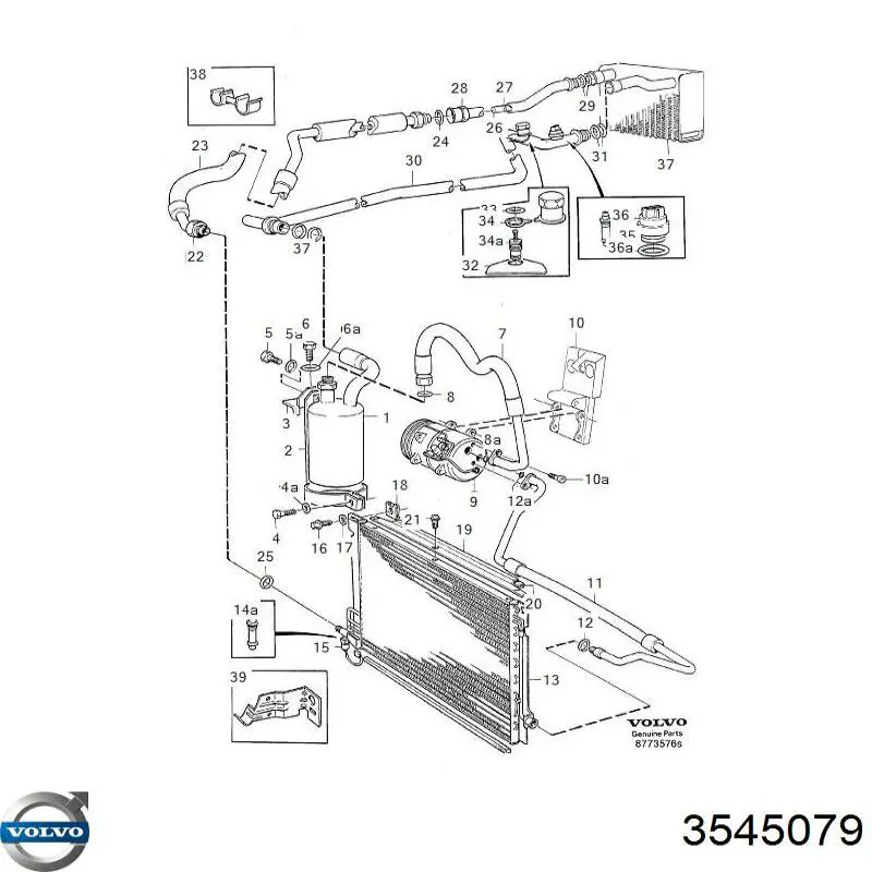 Купити 3545079 Volvo 