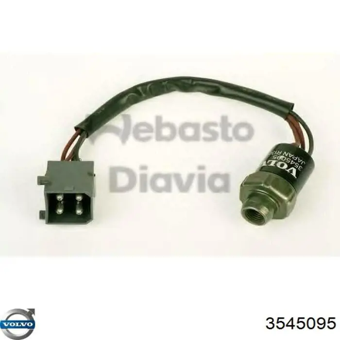 Датчик абсолютного тиску кондиціонера Volvo 3545095 ціна, від 126.84 USD