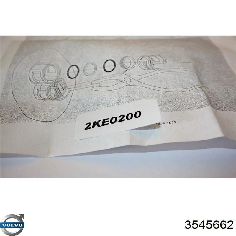  Volvo 3545662 ціна, від 85.01 USD