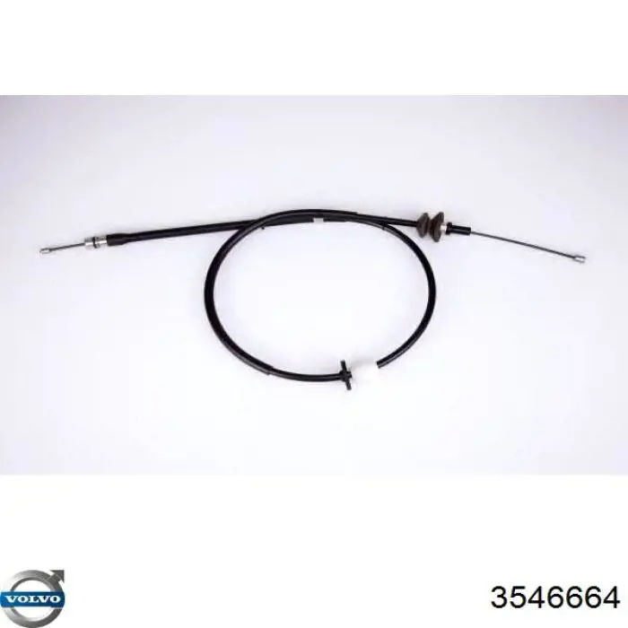 Купити 3546664 Volvo Трос ручного гальма задній, правий/лівий