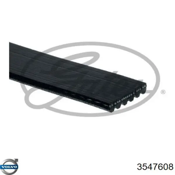 Клиновий ремінь Volvo 3547608 ціна, від 11.42 USD