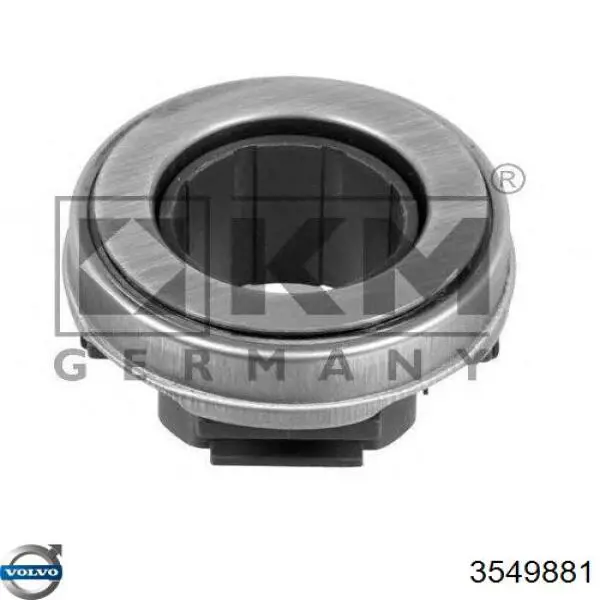 Вижимний підшипник Volvo 3549881 ціна, від 28.03 USD