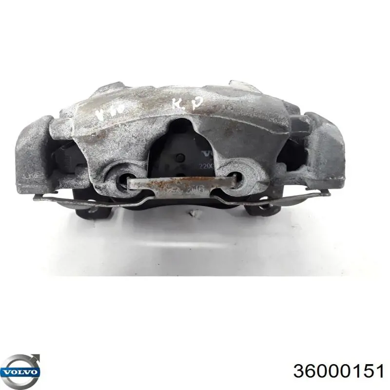Супорт гальмівний передній лівий Volvo 36000151 ціна, від 80.22 USD