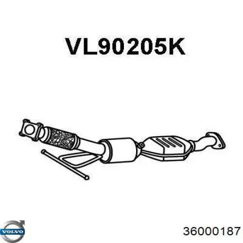 Купити 30650268 Volvo Перетворювач відпрацьованих газів