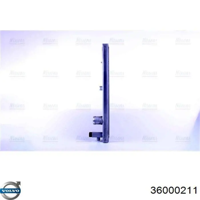 Радіатор охолодження Volvo 36000211
