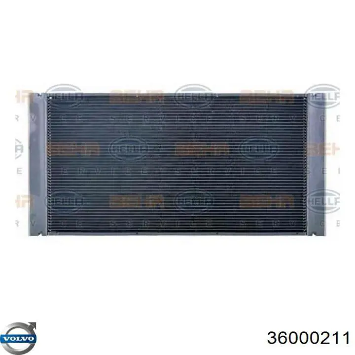 Купити 36000211 Volvo Радіатор двигуна